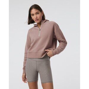 Vuori Restore  Half-Zip Hoodie Sweatshirt Medium Womens - Canyon Clay